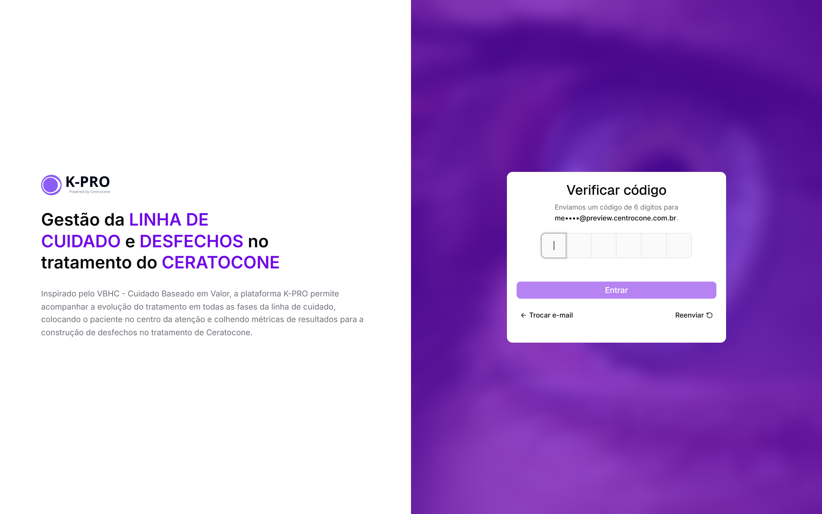Verificação do código
